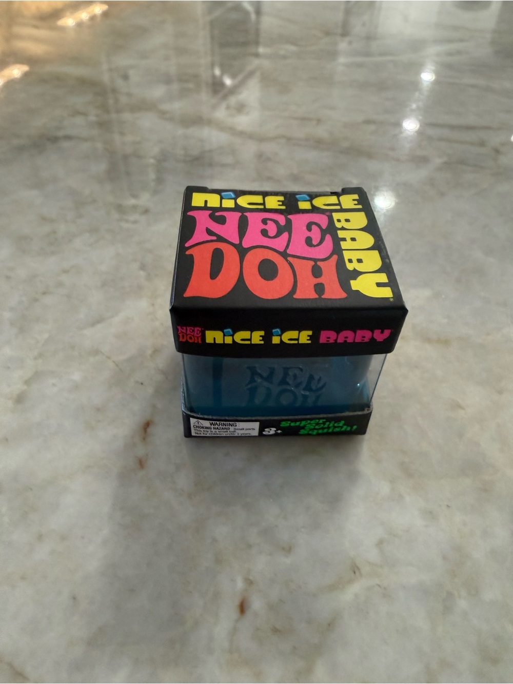 Nice Ice Baby Nee Doh Stress Ball - Teal Blue
